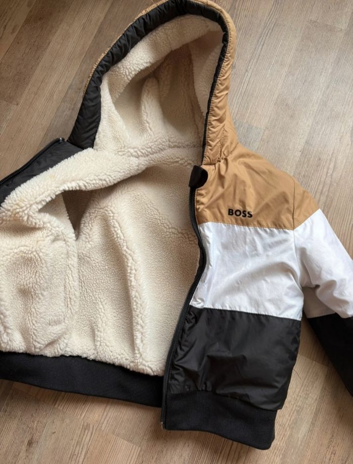 Manteau réversible boss - photo numéro 2