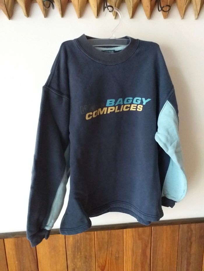 Sweat bleu complice taille 8 ans