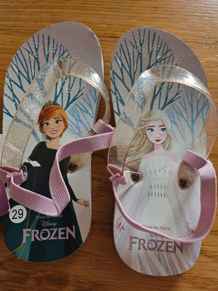Tongs Reine des neiges Neuves - photo numéro 2