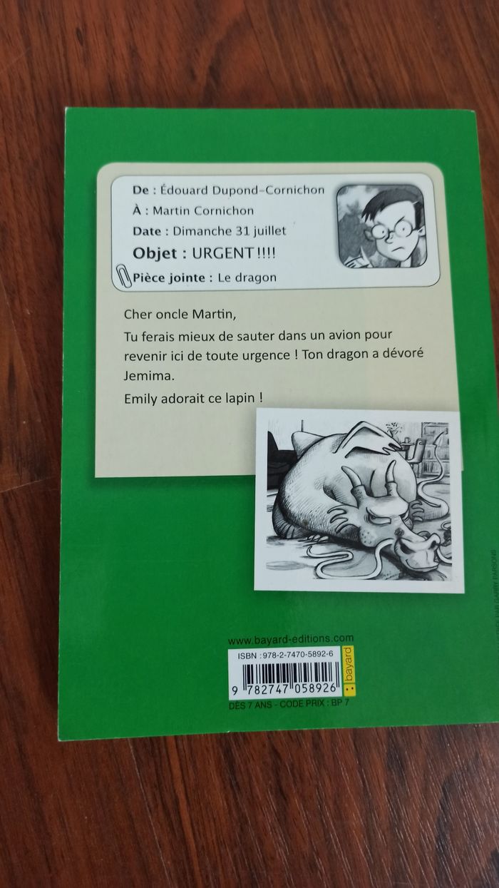 Lot livres enfants petit Nicolas animaux dragon - photo numéro 6