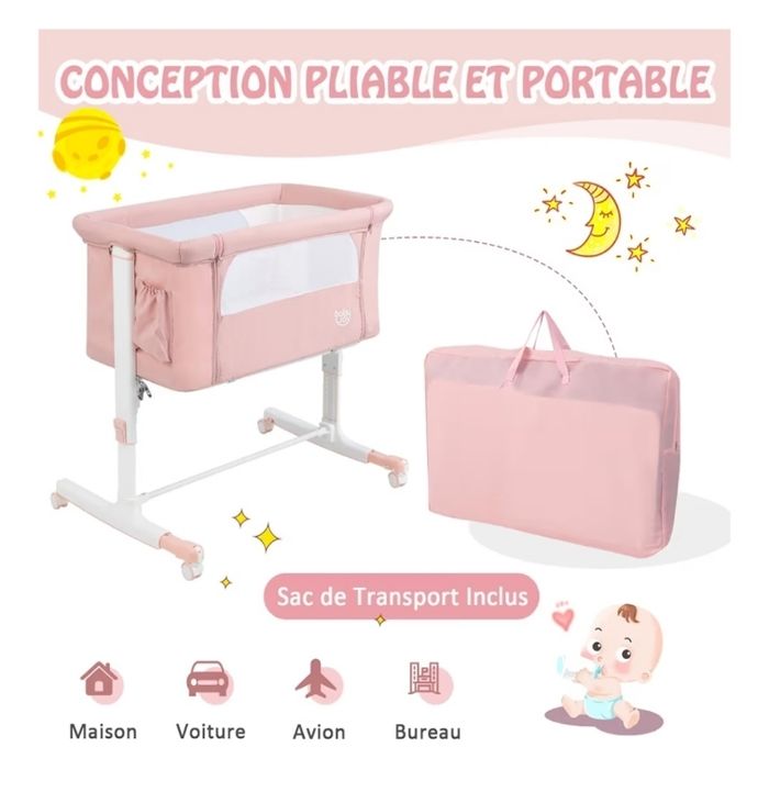 Cododo bébé rose – comme neuf – très peu utilisé - photo numéro 7