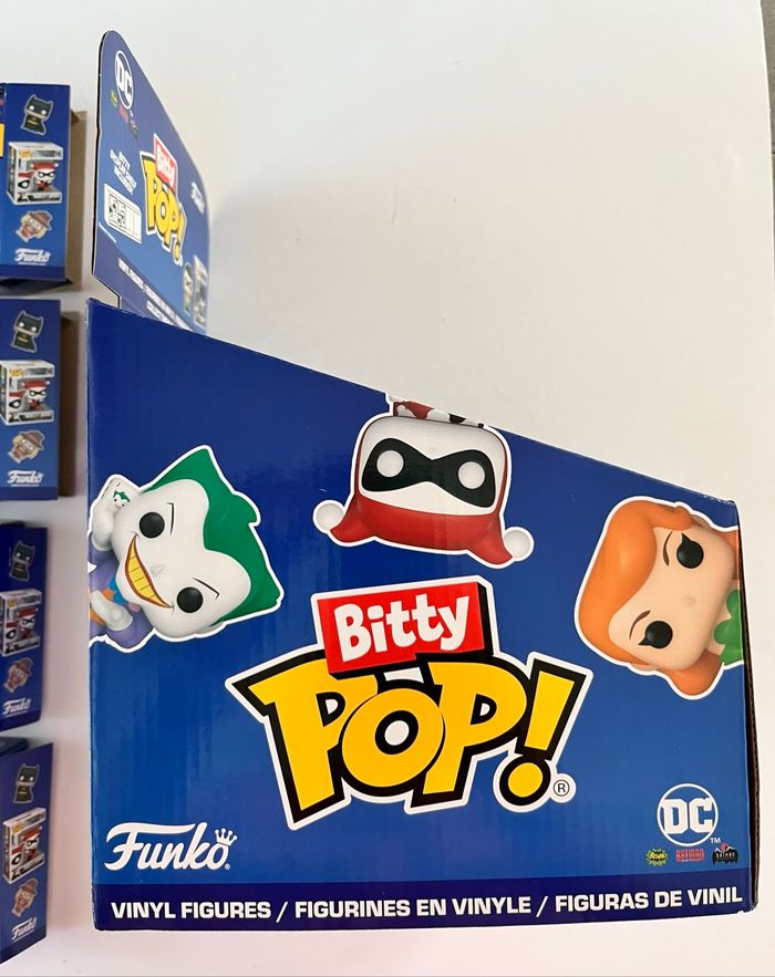 Lot 15 figurines DC Marvel  Bitty Pop - photo numéro 3