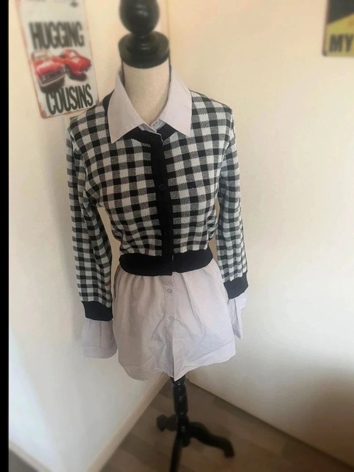 Pull chemise blouse taille unique made in italy - photo numéro 2