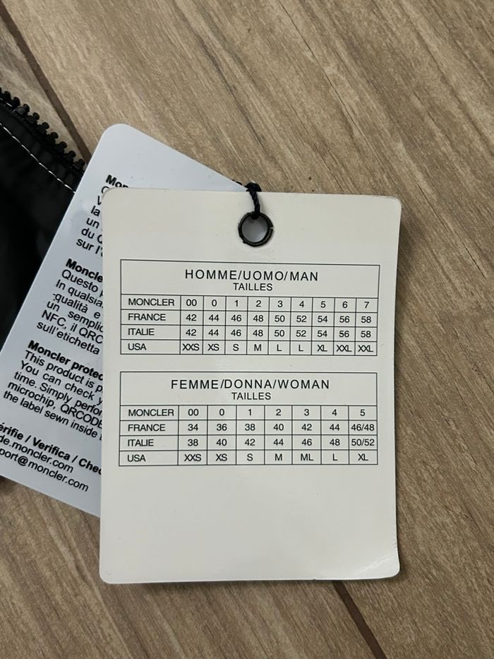 Doudoune moncler Argenté - photo numéro 8
