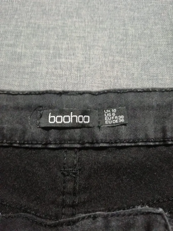 C62 jeans noir Boohoo 38 - photo numéro 3