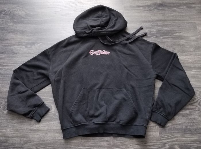 Sweat noir capuche Harry Potter XS 34 Jennyfer