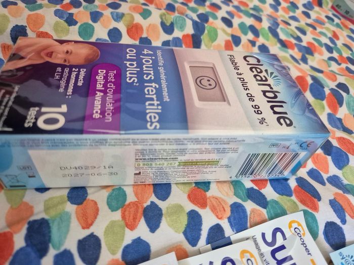 Lot tests ovulation et grossesse Clearblue - photo numéro 2