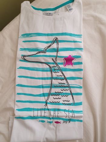 T-shirt neuf Okaidi 8 ans