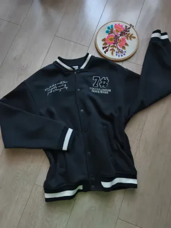 Veste noire teddy Zara 13-14ans