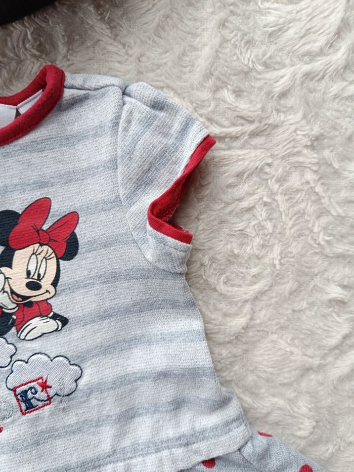 Robe manches courtes Fille 1 mois Minnie Hello Sailor Disney Baby - photo numéro 5