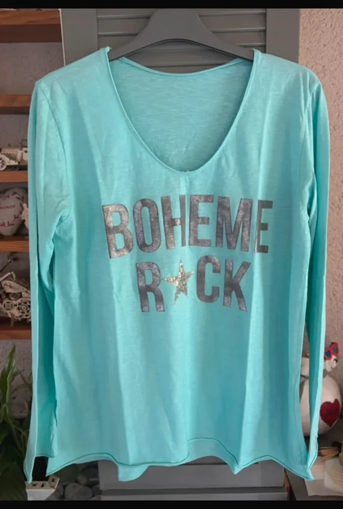 tee shirt bohème rock - photo numéro 2