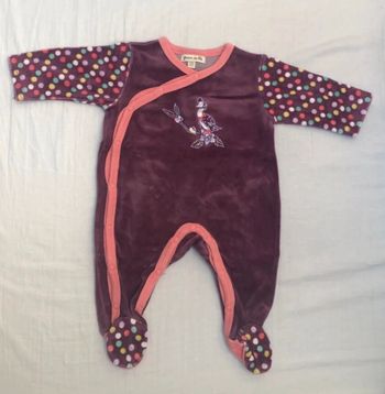 Pyjama fille un mois grain de blé