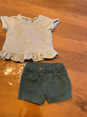 Ensemble été fille 3 mois