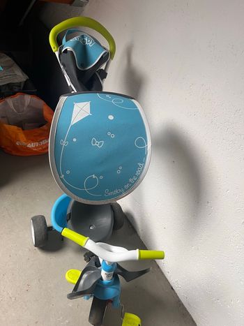 Tricycle Smoby bleu