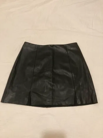 Jupe effet cuir