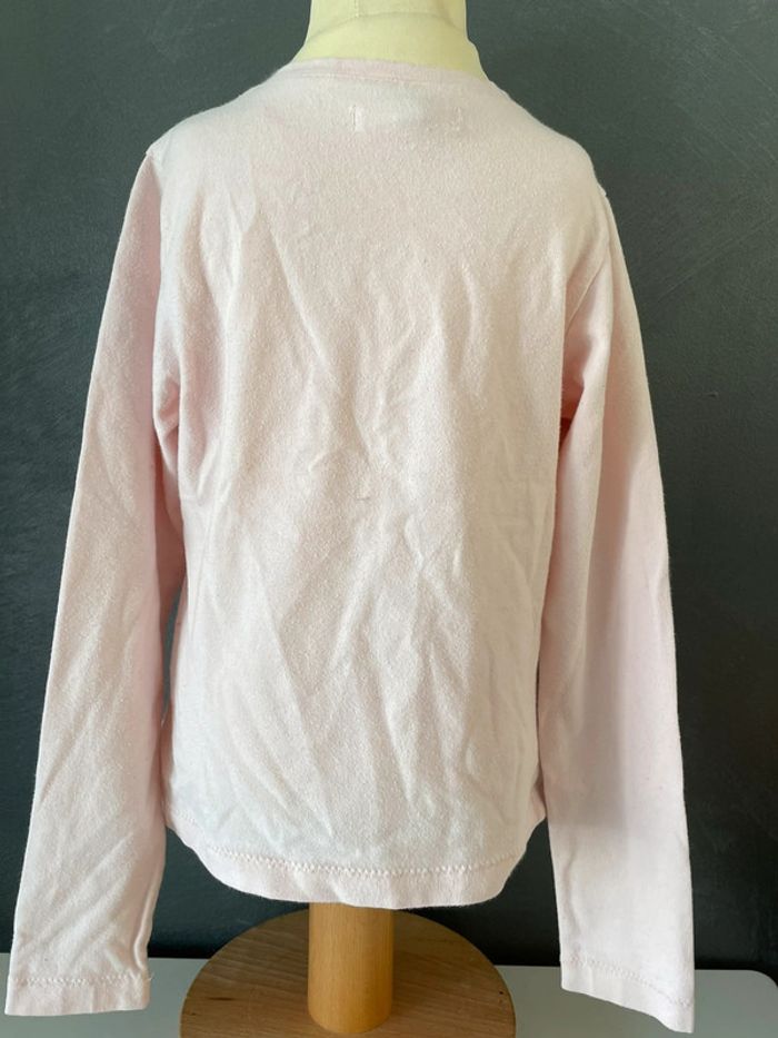 Sweat-shirt rose fille - photo numéro 2