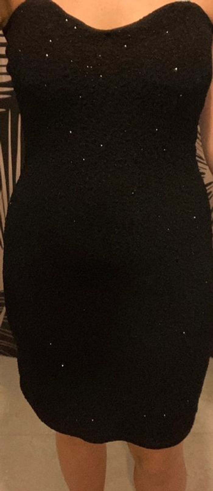 Robe noire bustier Morgan - photo numéro 2