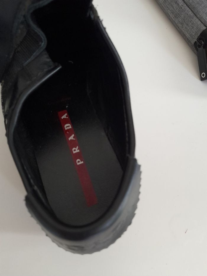 Basket chaussure Prada, taille 41.noire - photo numéro 3