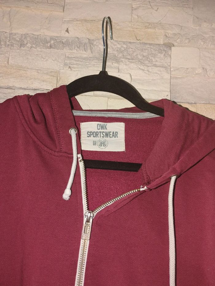 Sweat a capuche m zippé gilet - photo numéro 2