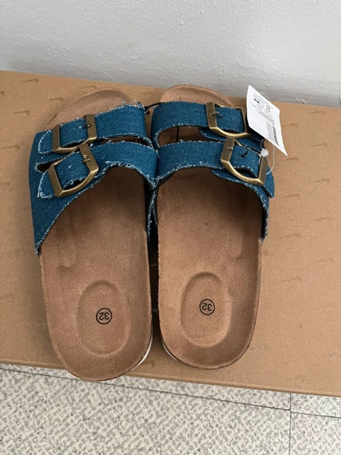 Claquettes / Sandales Pour Enfants Fille Taille (32) - photo numéro 4