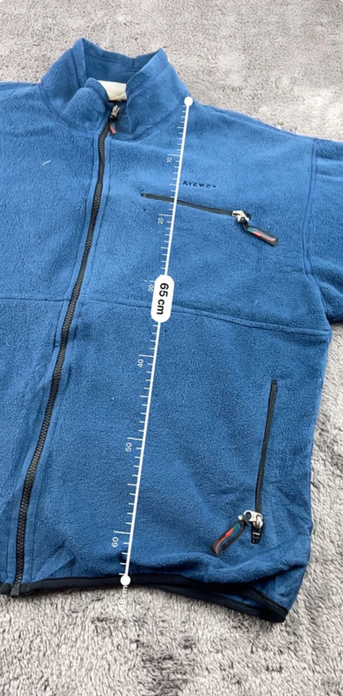 Layers Polartec veste polaire bleue – Taille XL - photo numéro 4
