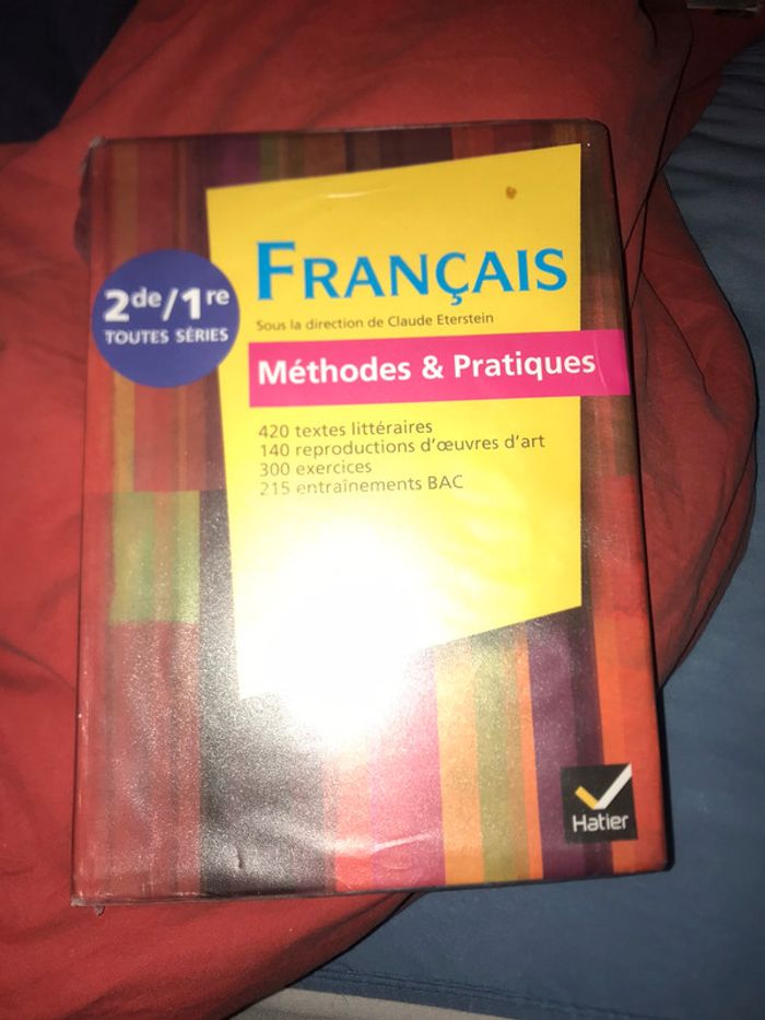 Manuel français 2nd/1re