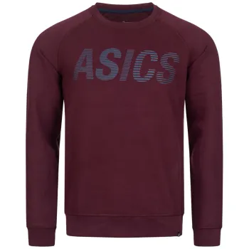 Sweat Asics Prime Bordeaux Homme Taille XS Neuf et Authentique