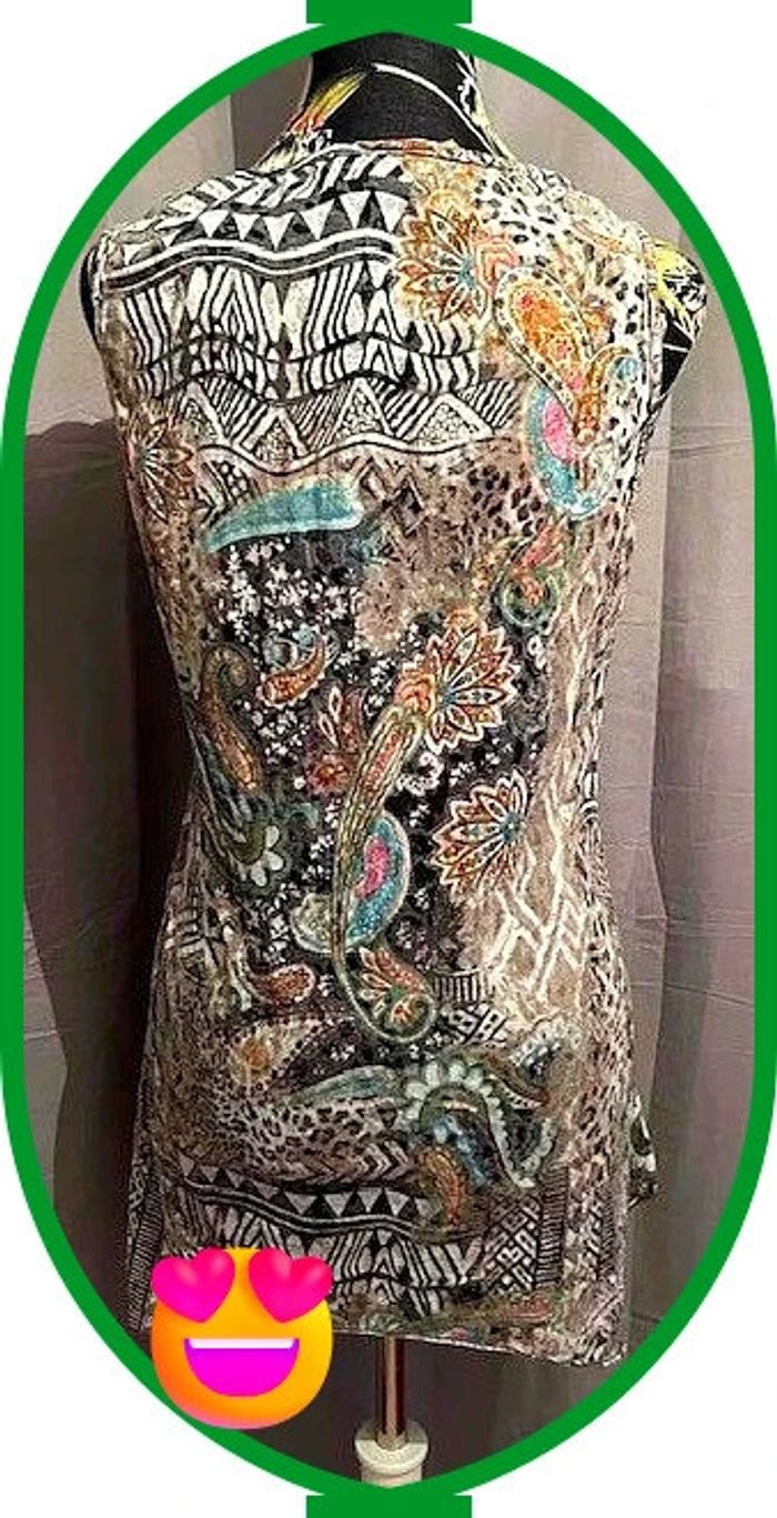🌷Blouse longue-tunique divers motifs*🌷 - photo numéro 3