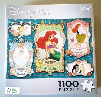 Puzzle Disney 1100 pièces " Princesses " complet