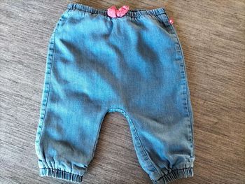 pantalon Tape à l'oeil 6M/74cm doublé intérieur