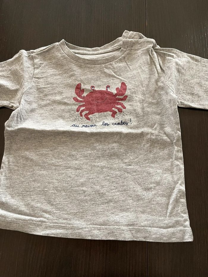 Lot 12 t-shirts manches longues - photo numéro 2