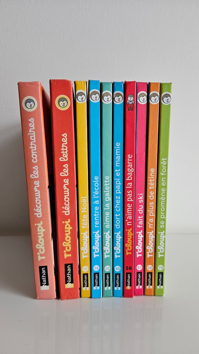 Lot 10 livres T'choupi - photo numéro 3