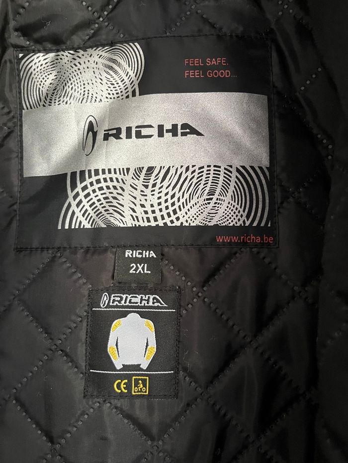 Veste moto Richa 2XL avec doublure hiver - photo numéro 3