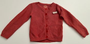 gilet boutonné avec noeud