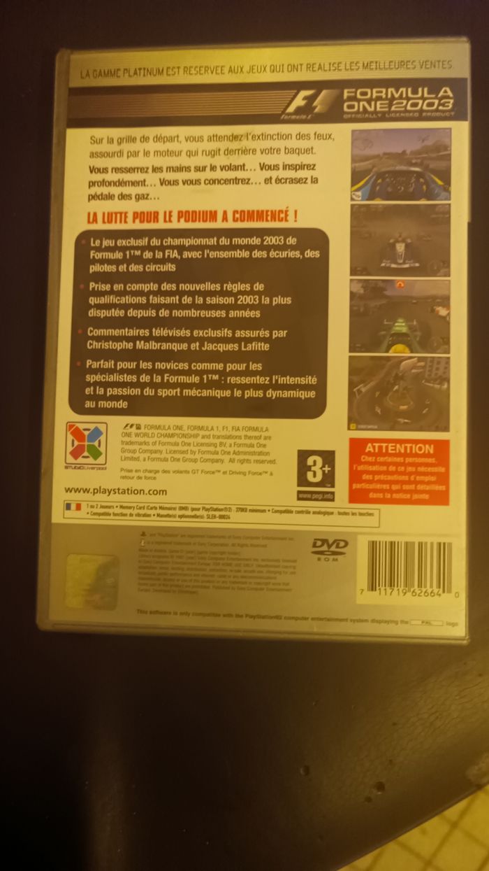 Formula One 2003 sur ps2 - photo numéro 3