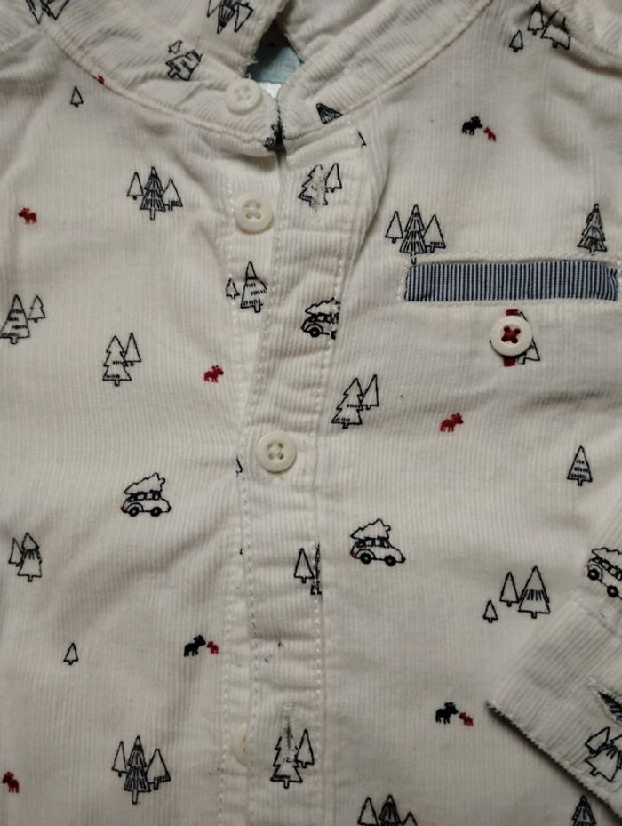 Chemise effet velours - photo numéro 2