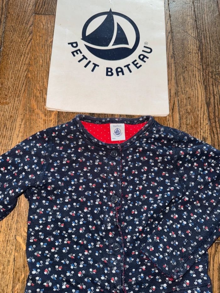 Gilet petit bateau 12 mois - photo numéro 2