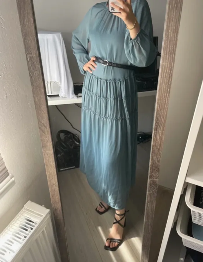 Robe longue en mousseline - photo numéro 5