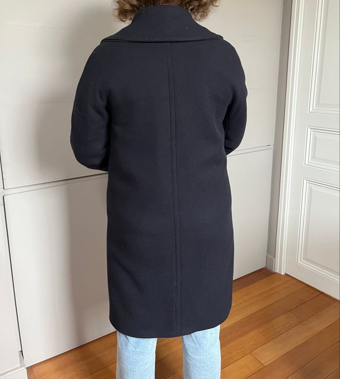 Manteau long marine « Lener Cordier » - photo numéro 4