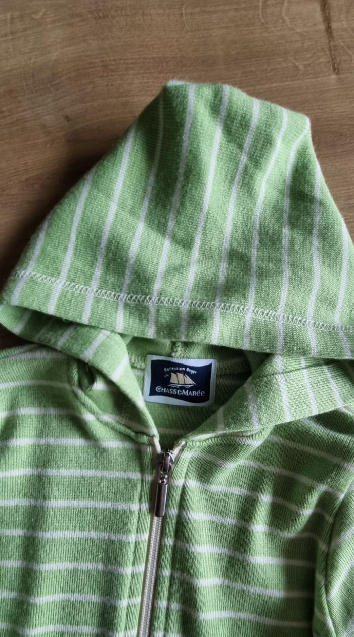 Sweat zippé laine mérinos - photo numéro 3