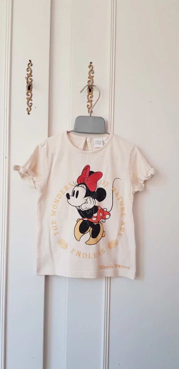 Tee-shirt Minnie Disney 24 mois