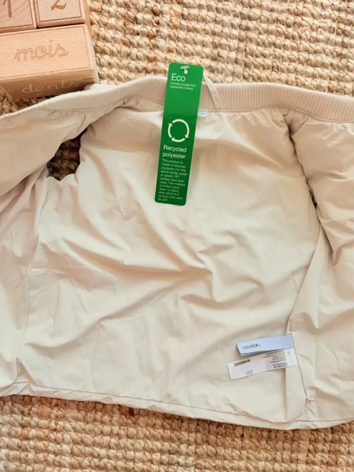 Doudoune sans manches Zeeman 12mois / 74cm - photo numéro 2
