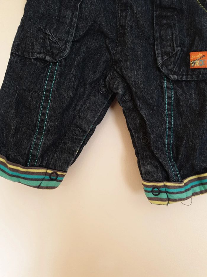 Ensemble salopette 1 mois Orchestra - photo numéro 3