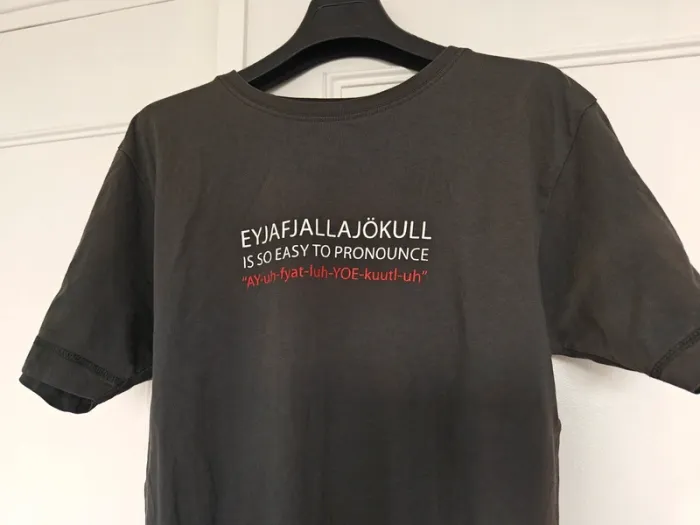 T-shirt Etjafjallajökull - photo numéro 2