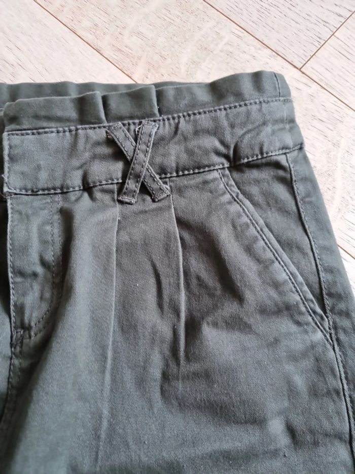 Jupe mini kaki 34 camaïeu - photo numéro 4