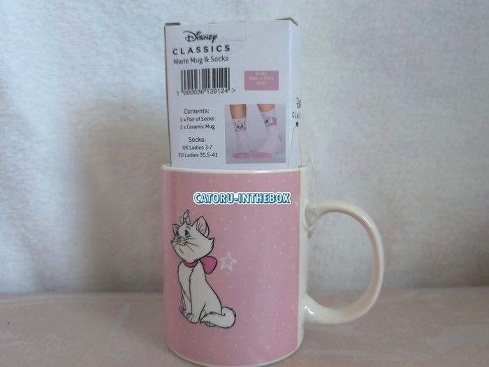 Tasse / Mug / Cup + chaussettes socks Disney Les Aristochats Marie The Aristocats - photo numéro 3