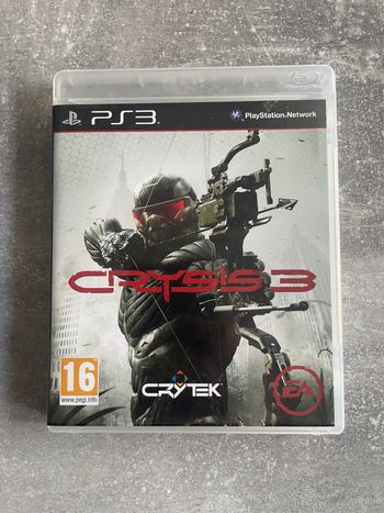 Jeu pour Sony PS3, Crysis 3 en français.