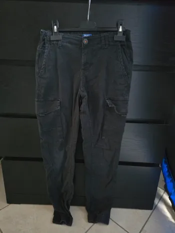 pantalon cargo noir Jack & Jones