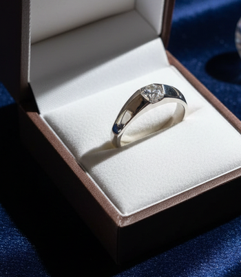 bague en argent 925/°°° marque altesse dim 58 pierre oxyde de zirconium