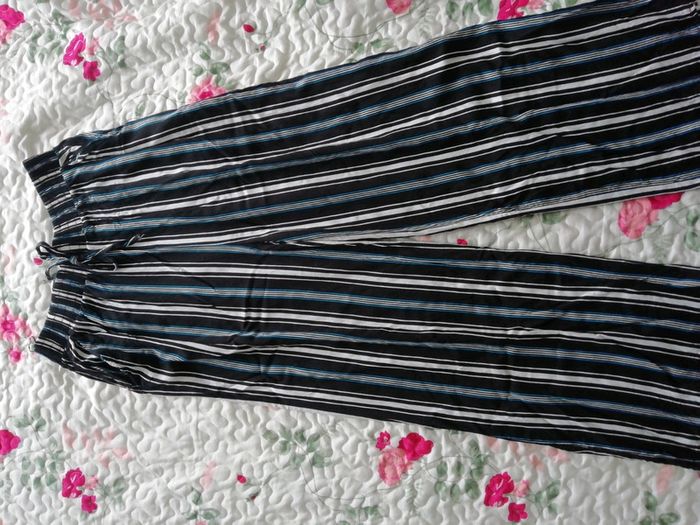 Pantalon fin d'été rayé - photo numéro 6